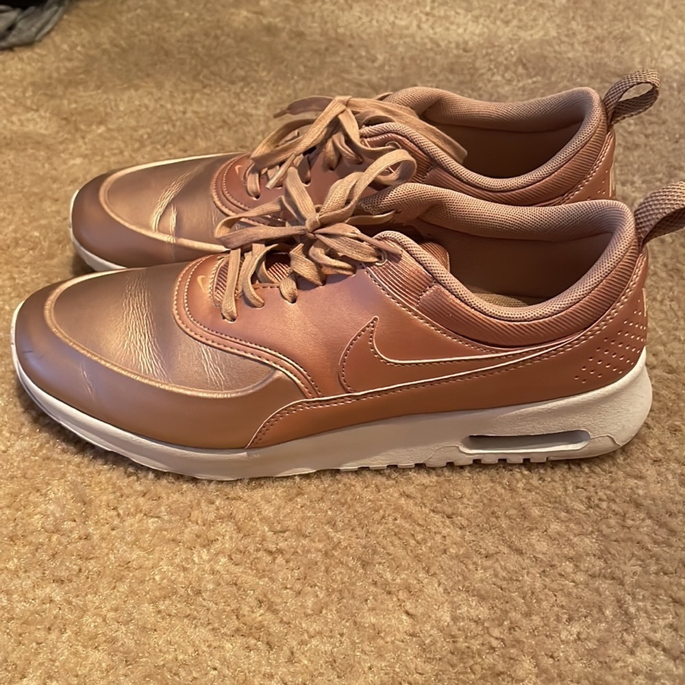 Rose Gold Nike Max Thea Size 10